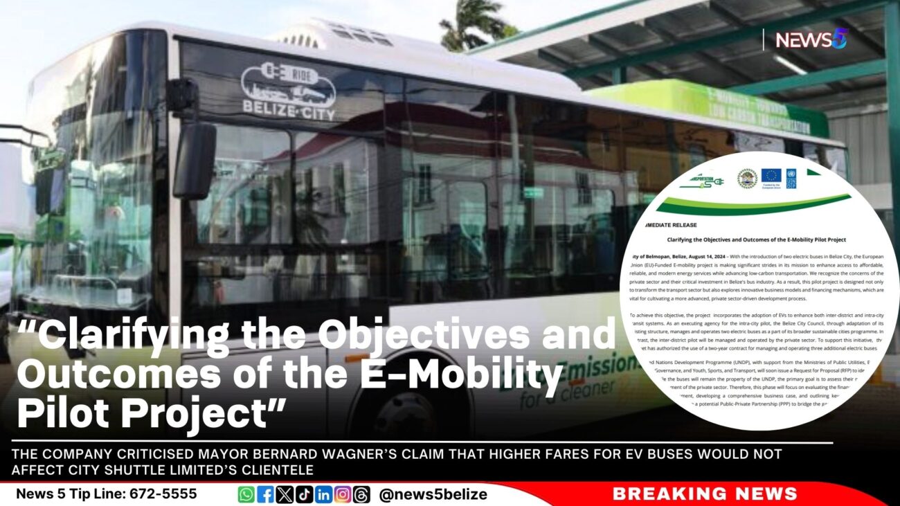 “Clarifying the Objectives and Outcomes of the E-Mobility Pilot Project”