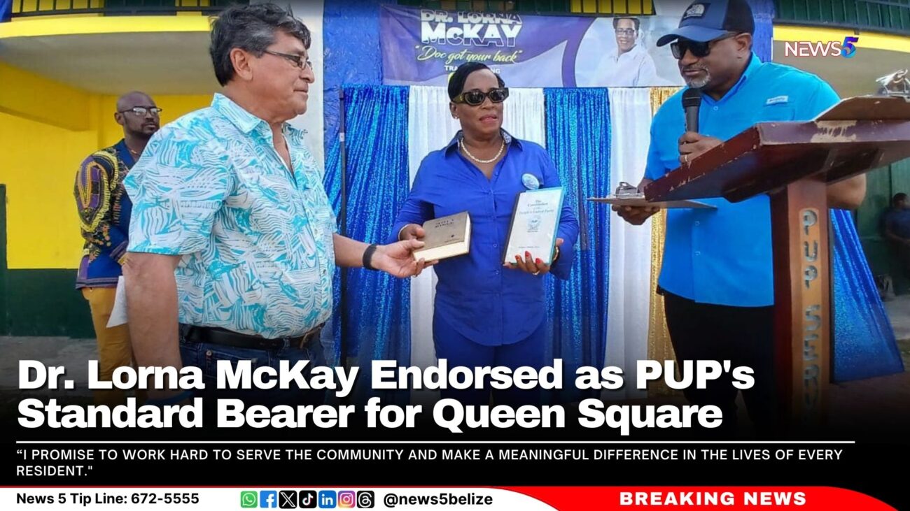 Dr. Lorna McKay Endorsed as PUP's Standard Bearer for Queen Square 