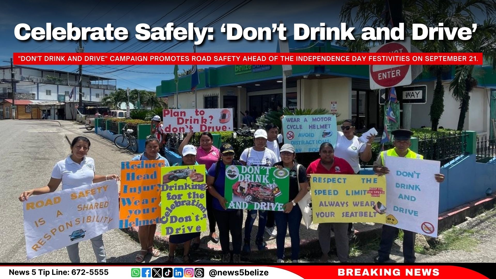 Celebrate Safely: ‘Don’t Drink and Drive’