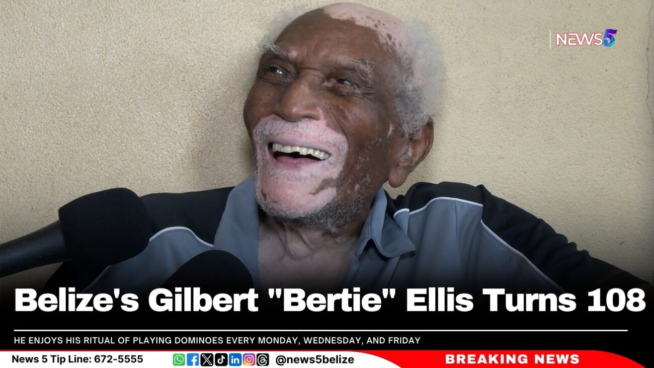 Belize's Gilbert "Bertie" Ellis Turns 108