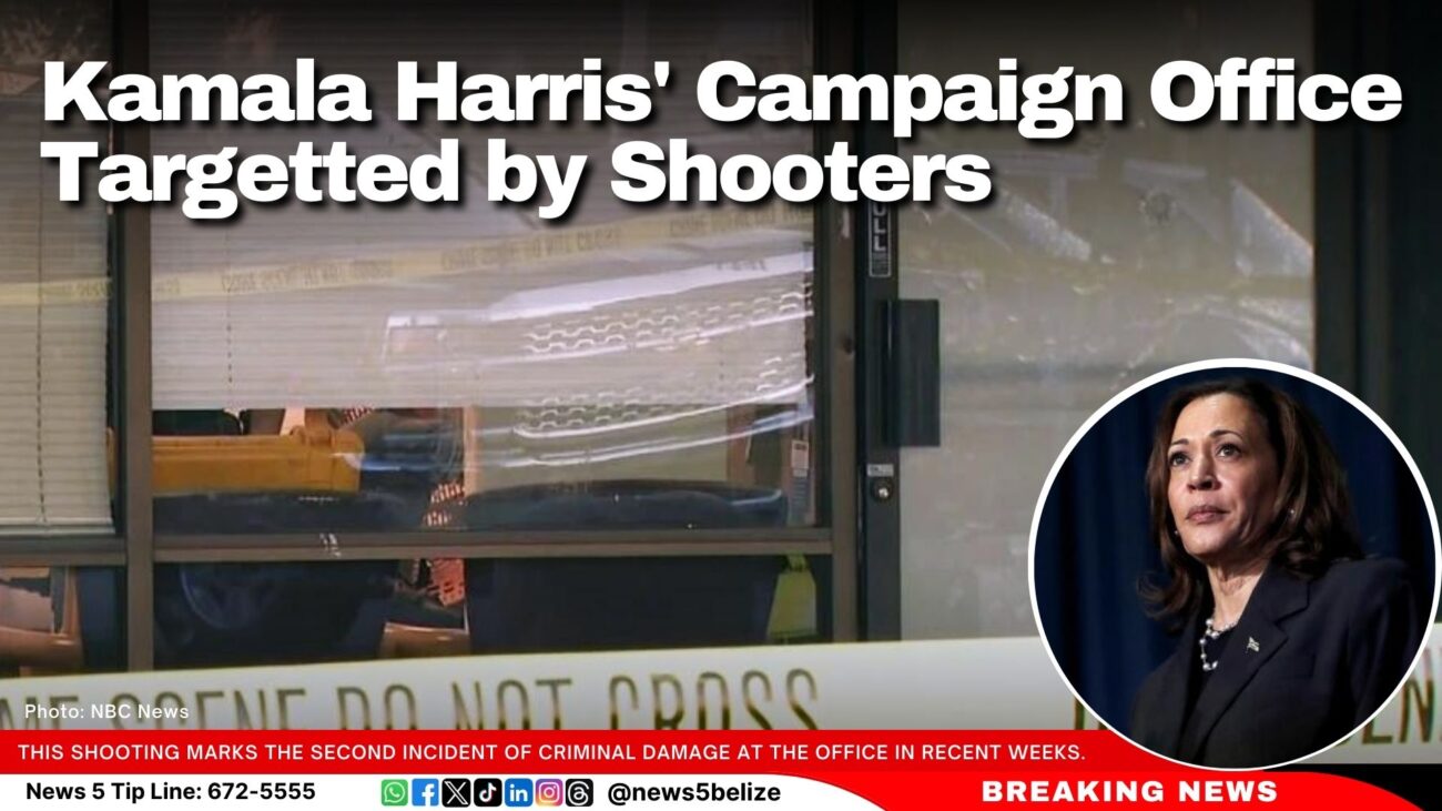 Kamala Harris' Campaign Office Targetted by Shooters