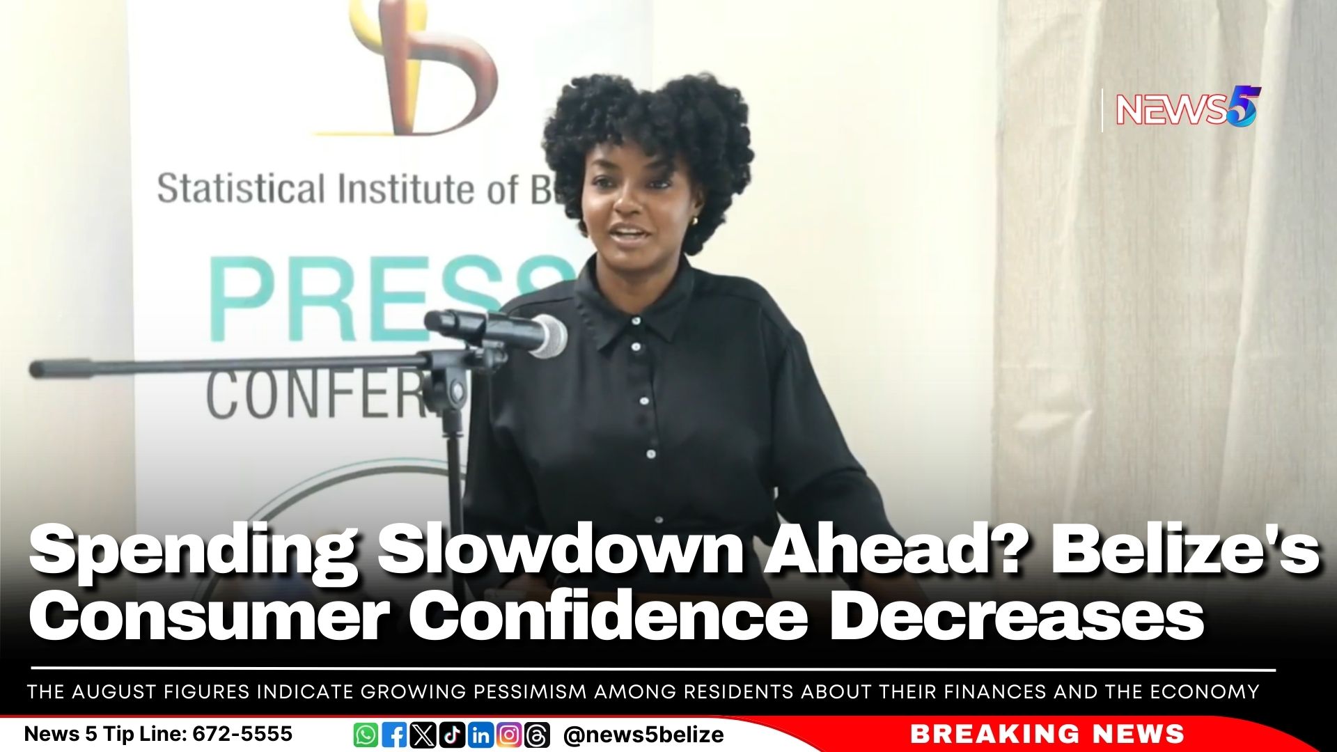 Spending Slowdown Ahead? Belize's Consumer Confidence Decreases