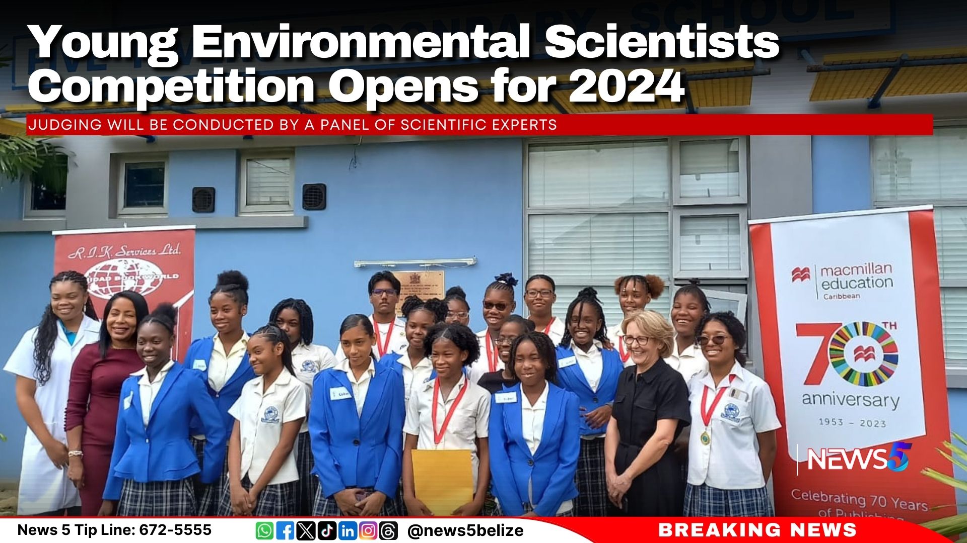 Young Environmental Scientists Competition Opens for 2024