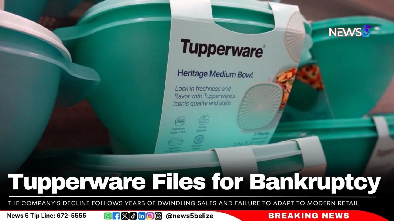 Tupperware Files for Bankruptcy