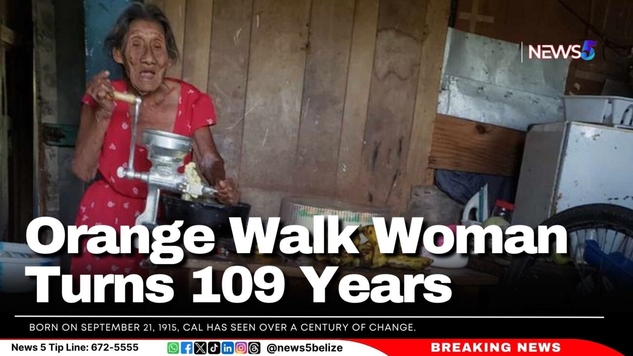 Orange Walk Woman Turns 109 Years