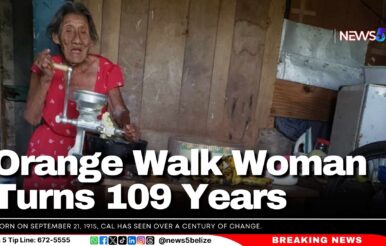 Orange Walk Woman Turns 109 Years