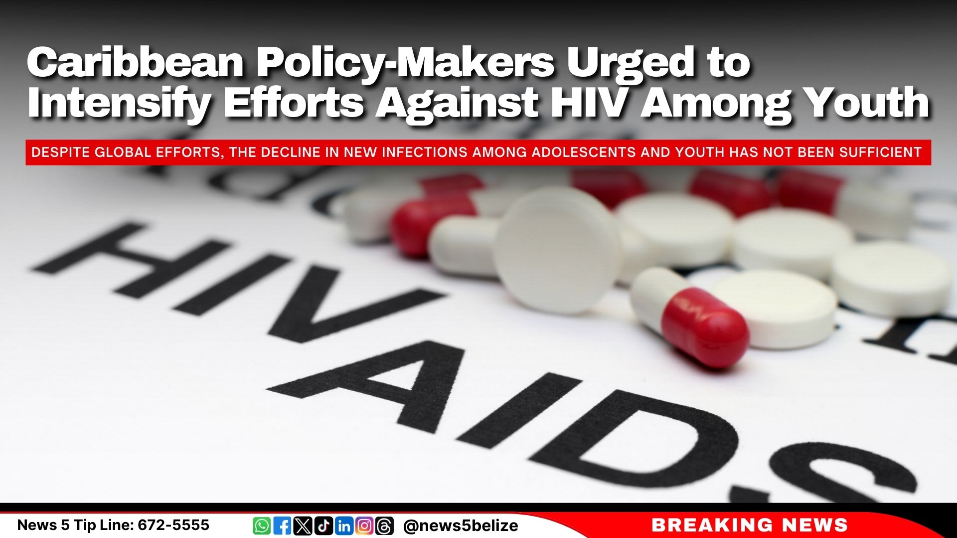 Caribbean Policy-Makers Urged to Intensify Efforts Against HIV Among Youth