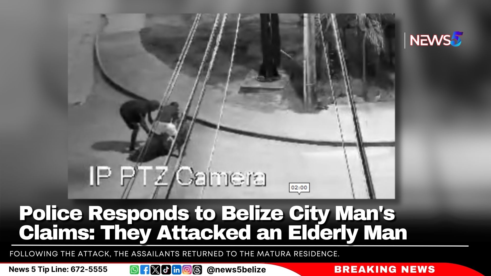 Police Responds to Belize City Man's Claims: They Attacked an Elderly Man 