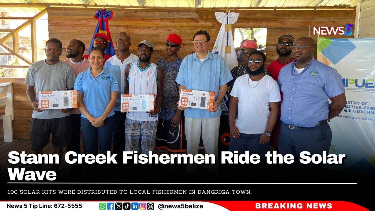 Stann Creek Fishermen Ride the Solar Wave