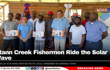 Stann Creek Fishermen Ride the Solar Wave