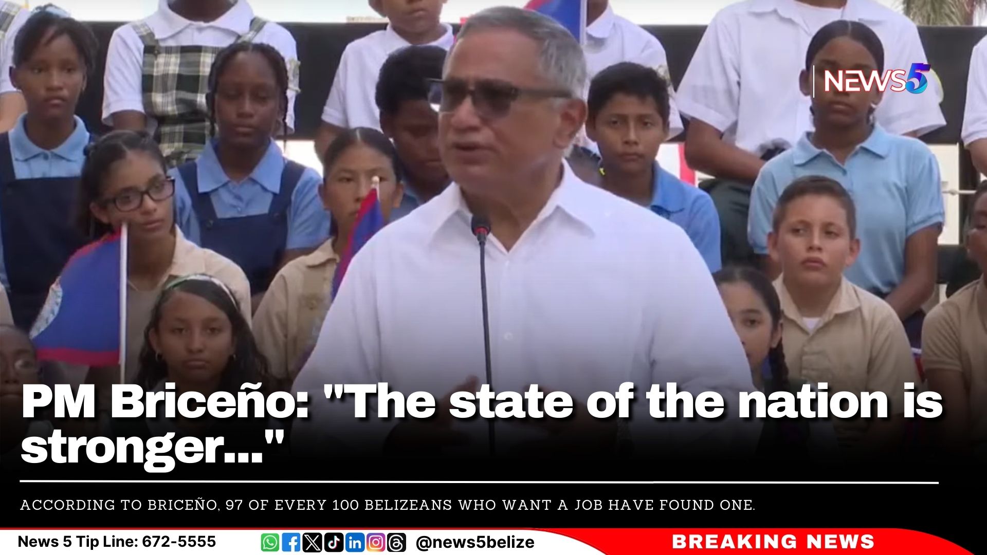 PM Briceño: "The state of the nation is stronger..." 