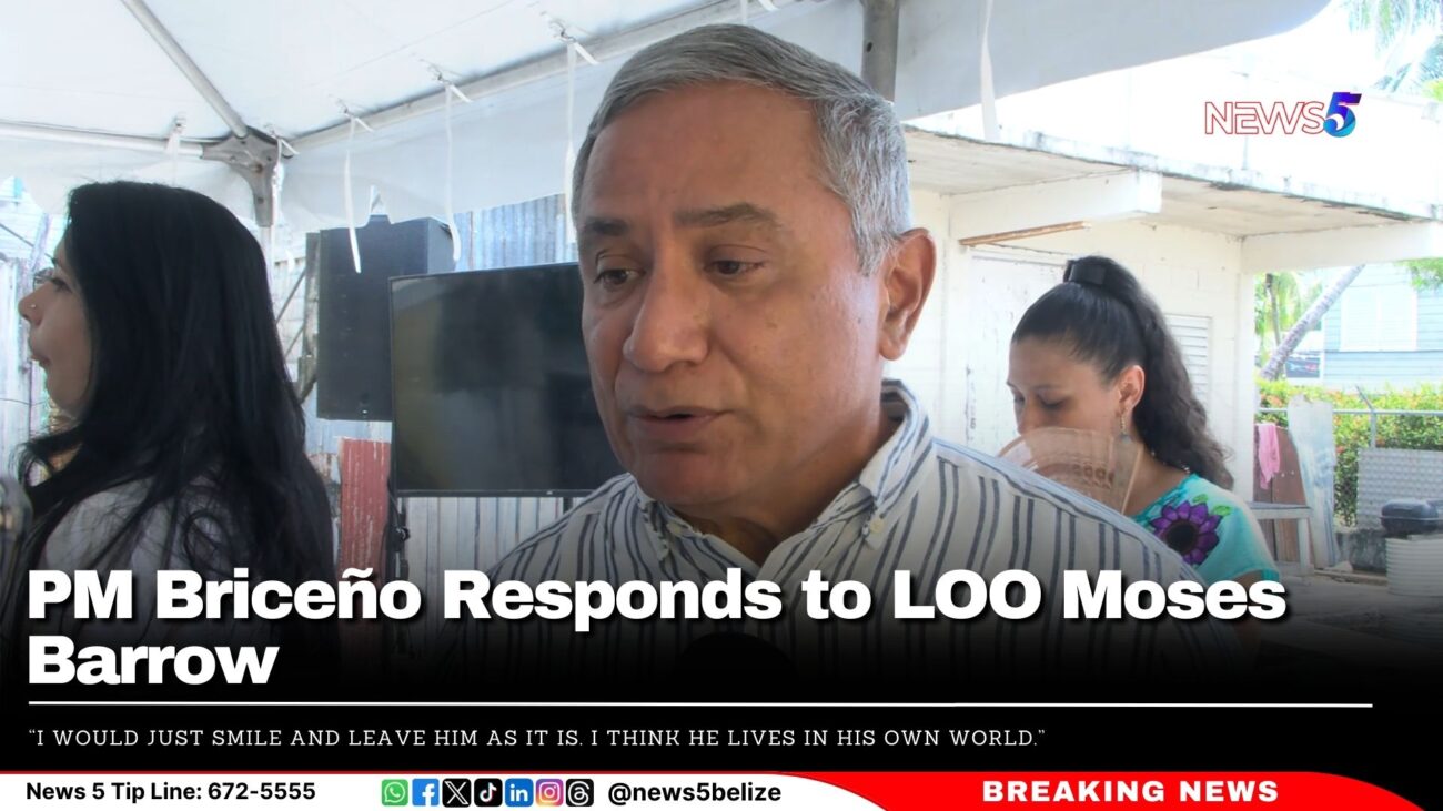 PM Briceño Responds to LOO Moses Barrow 