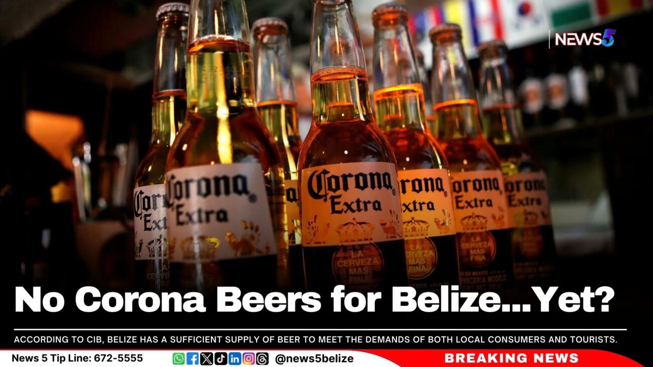 No Corona Beers for Belize...Yet? 