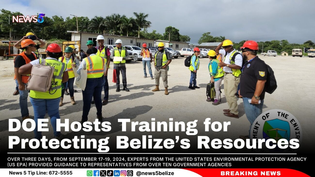 DOE Hosts Training for Protecting Belize’s Resources