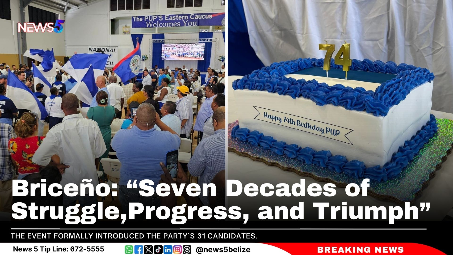 Briceño: “Seven Decades of Struggle,Progress, and Triumph”