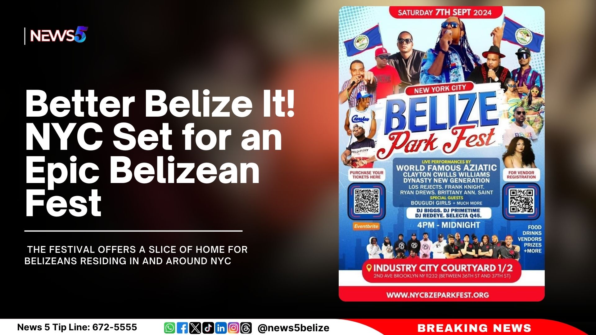 Better Belize It! NYC Set for an Epic Belizean Fest