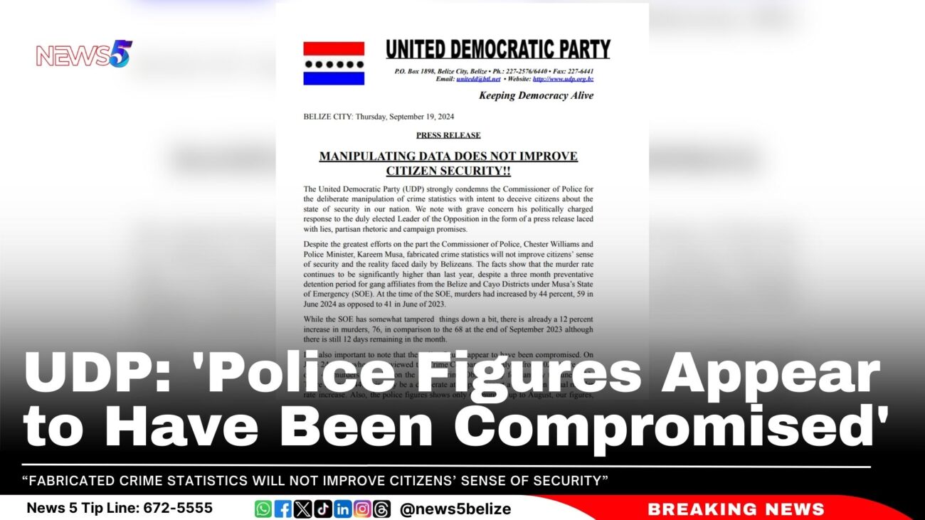 UDP: 'Police Figures Appear to Have Been Compromised'