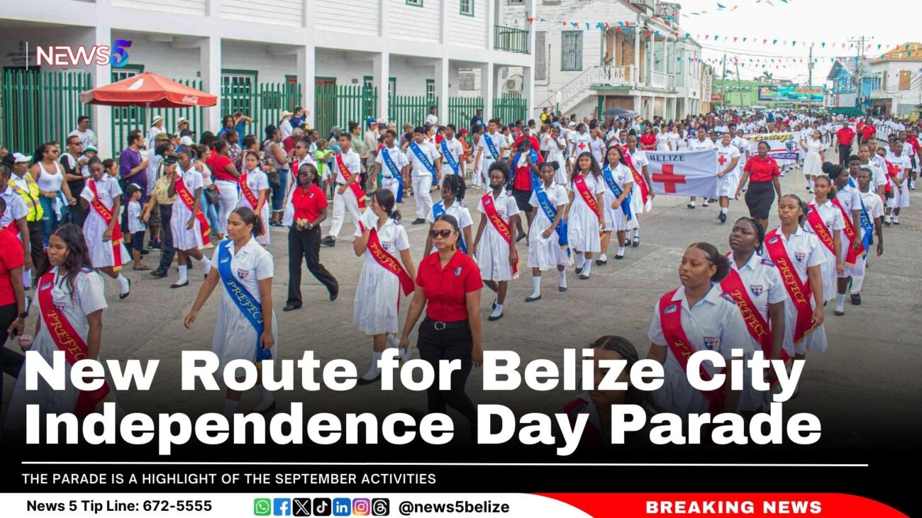 New Route for Belize City Independence Day Parade