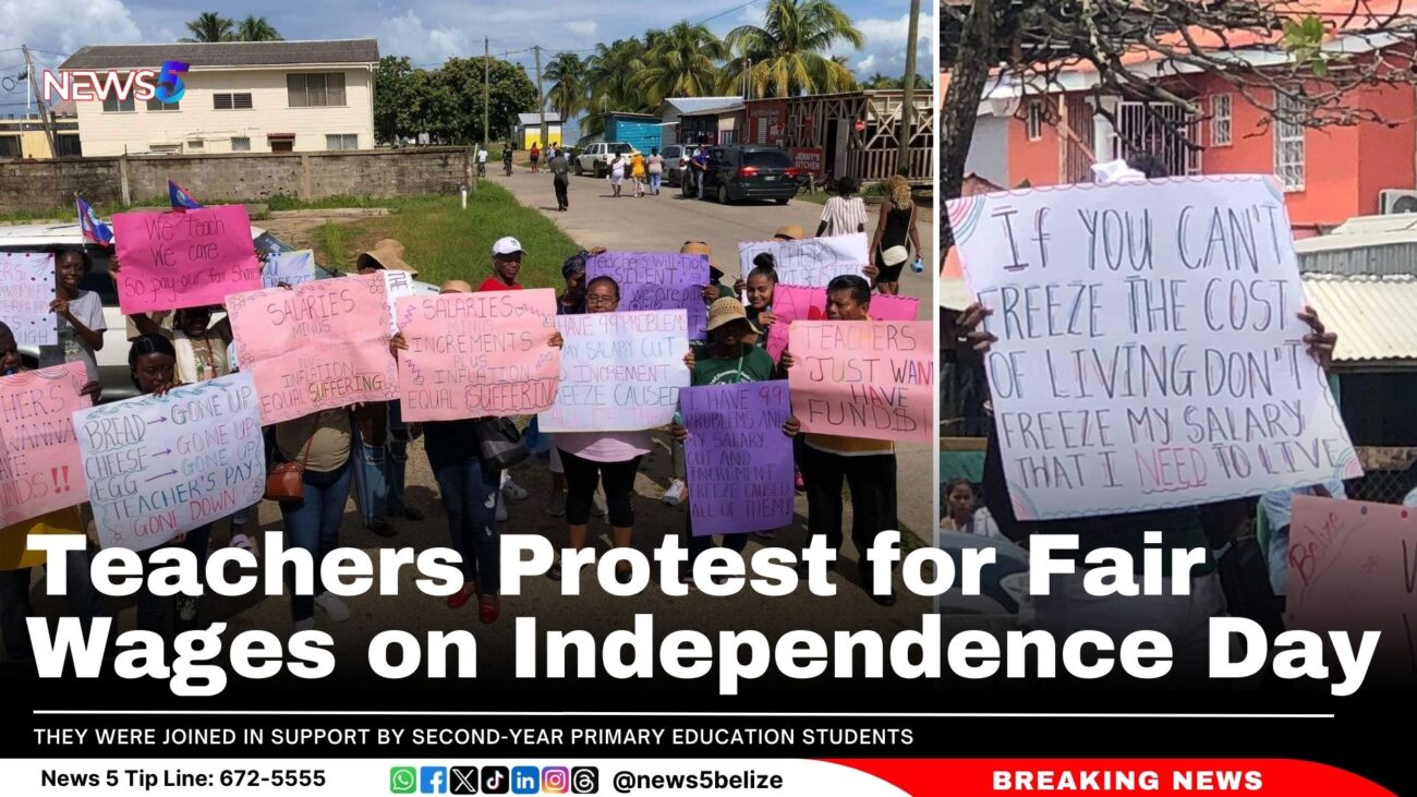 Teachers Protest for Fair Wages on Independence Day