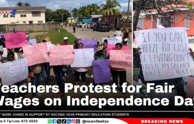 Teachers Protest for Fair Wages on Independence Day