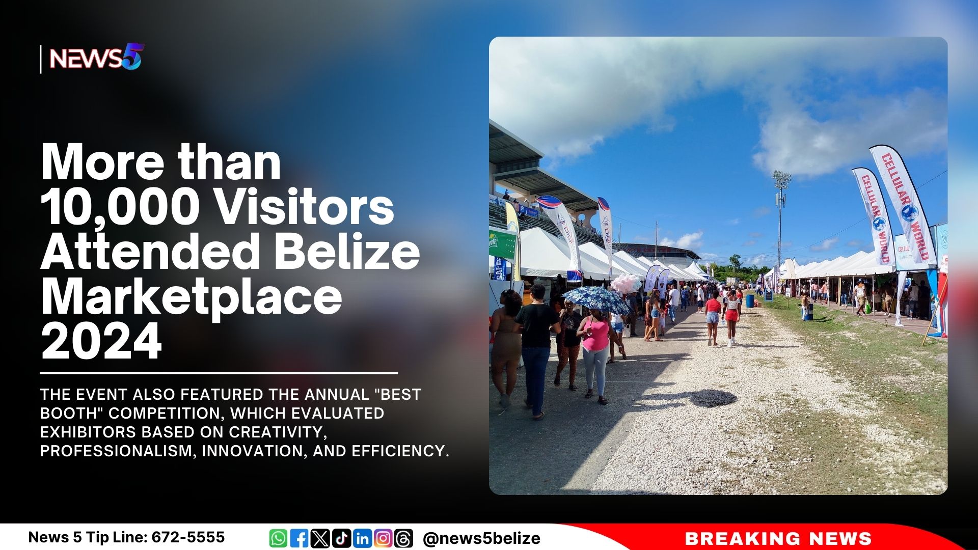 More than 10,000 Visitors Attended Belize Marketplace 2024