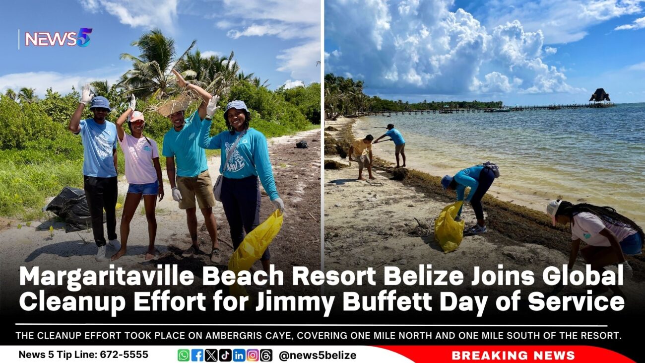 Margaritaville Beach Resort Belize Joins Global Cleanup Effort for Jimmy Buffett Day of Service