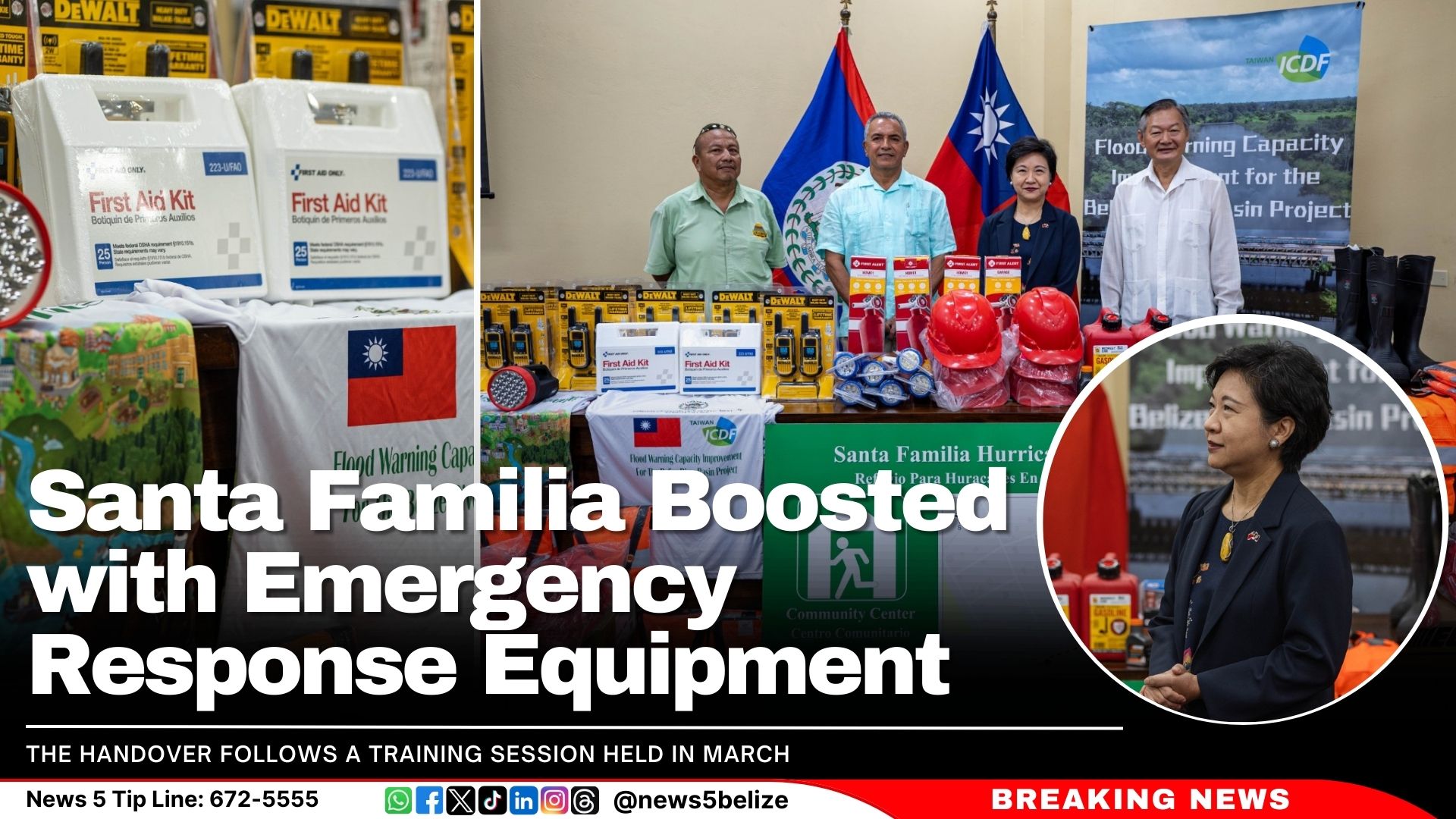 Santa Familia Boosted with Emergency Response Equipment