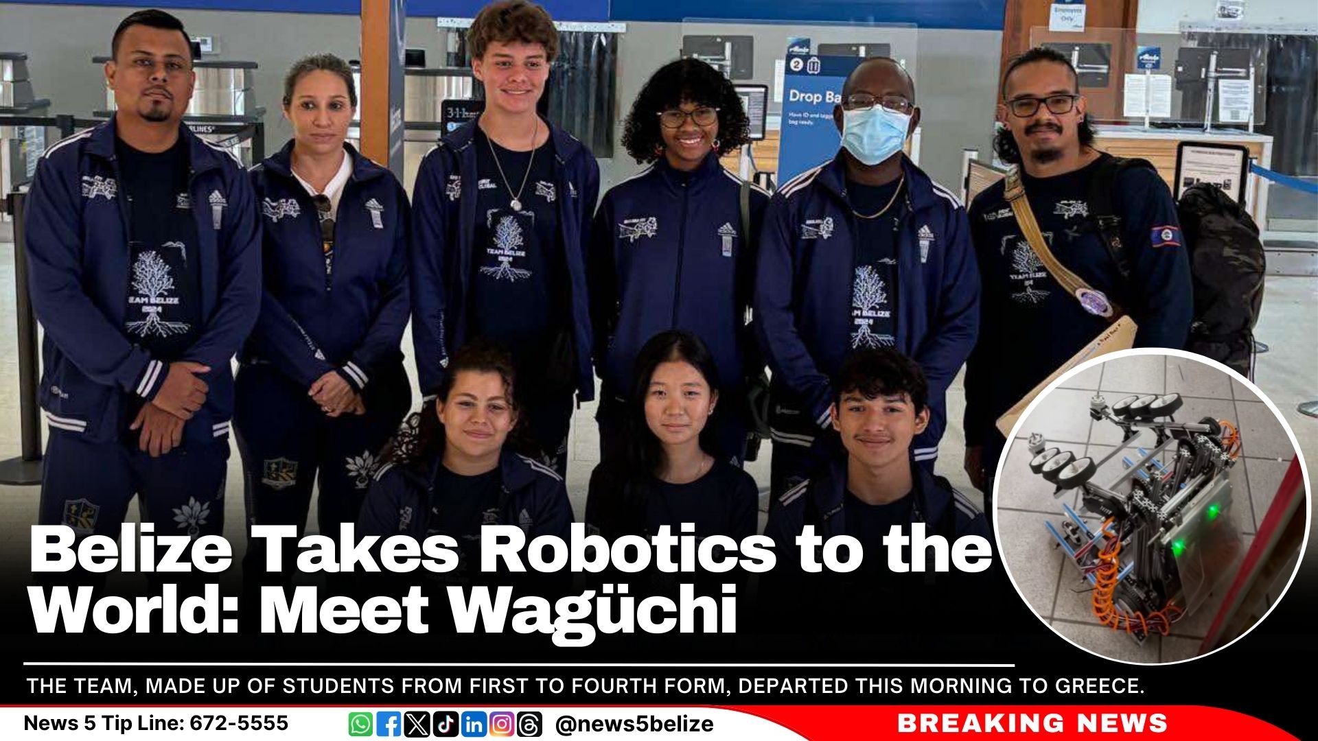 Belize Takes Robotics to the World: Meet Wagüchi