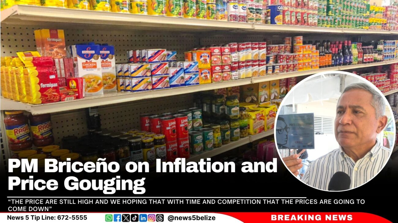 PM Briceño on Inflation and Price Gouging  