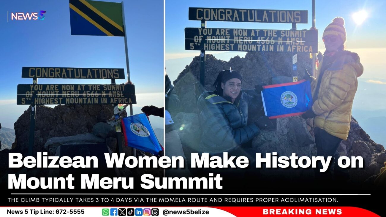 Belizean Women Make History on Mount Meru Summit