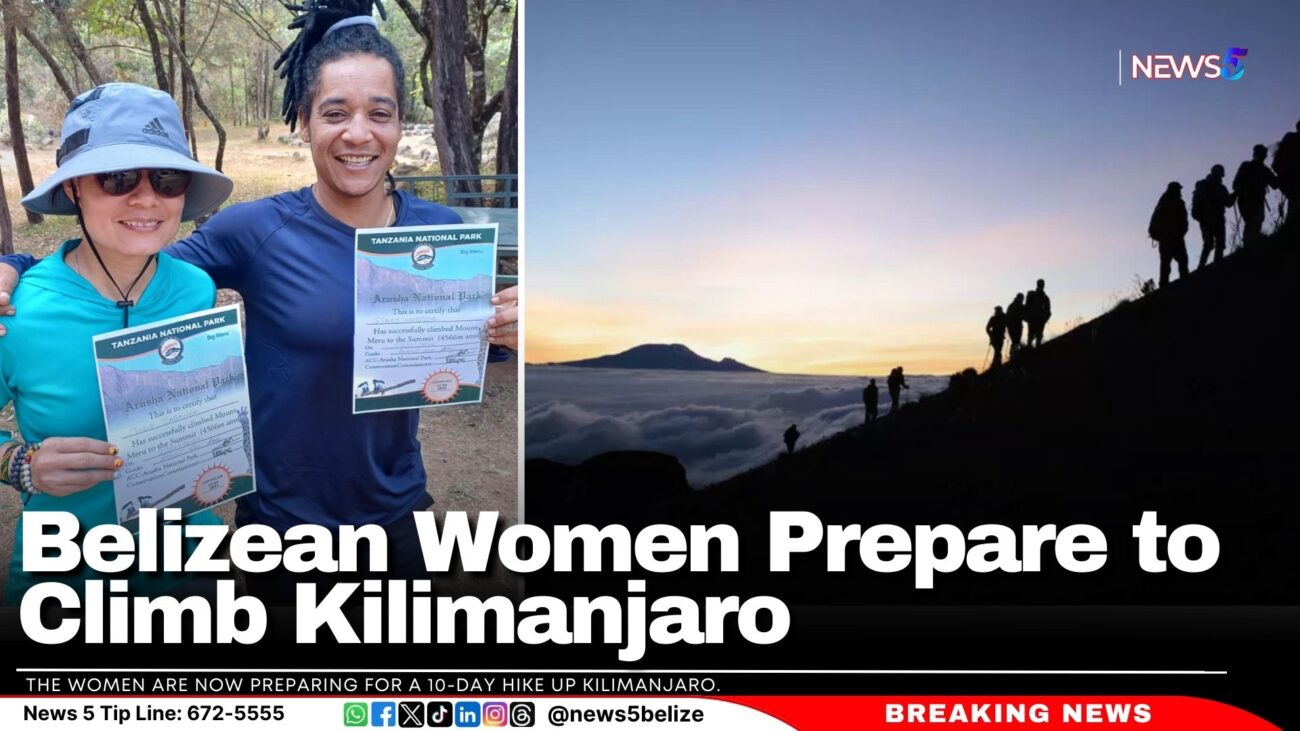 Belizean Women Prepare to Climb Kilimanjaro