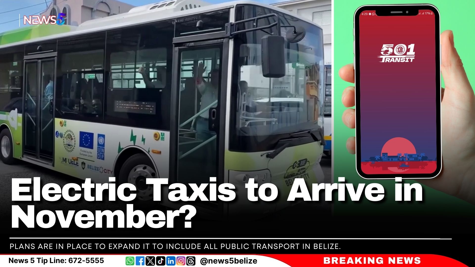 Electric Taxis to Arrive in November?