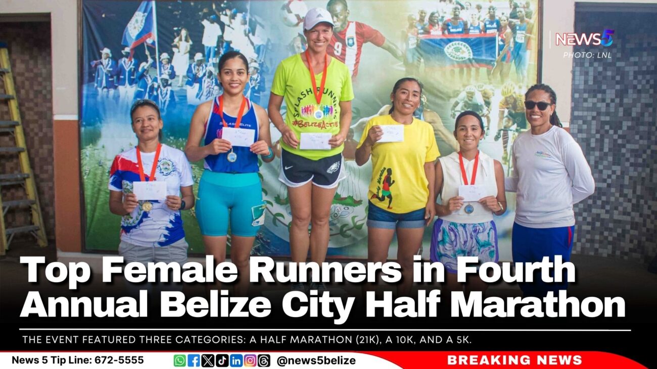 Top Female Runners in Fourth Annual Belize City Half Marathon