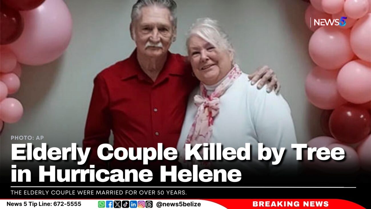 Elderly Couple Killed by Tree in Hurricane Helene