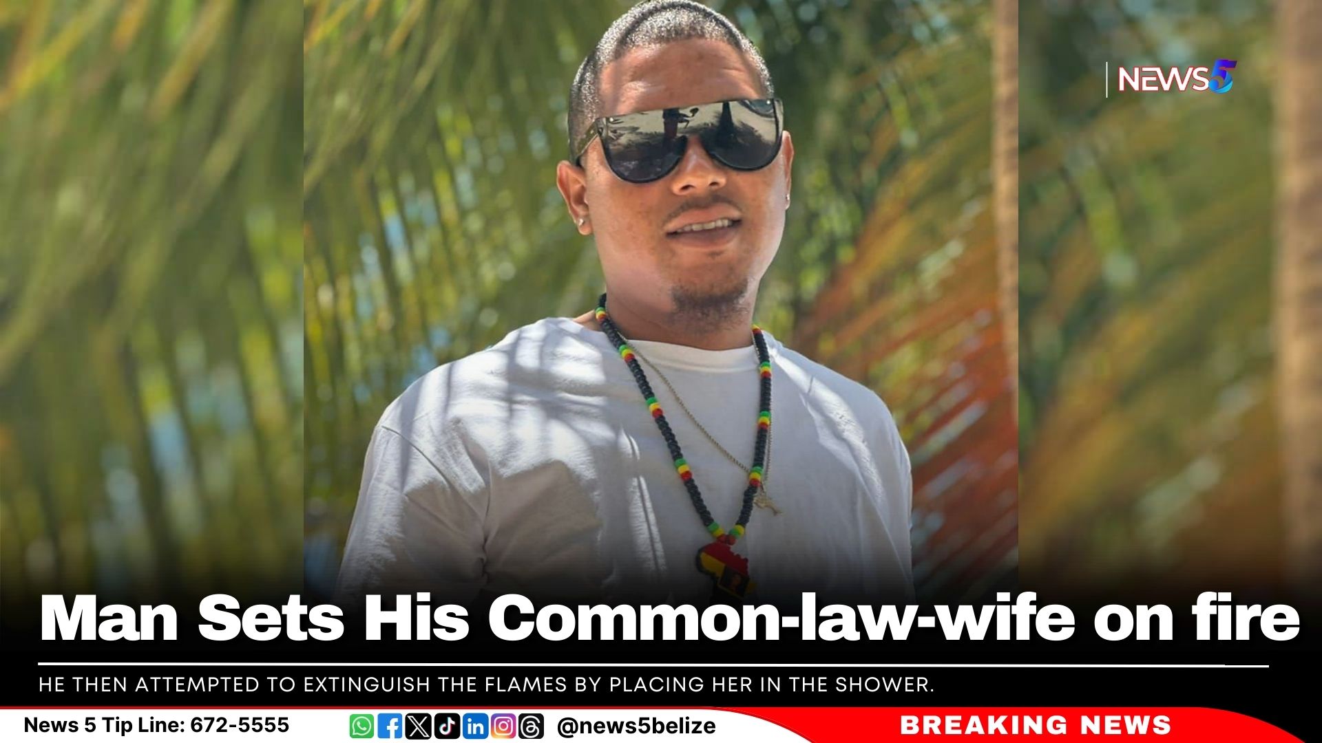 Man Sets His Common-Law-Wife on Fire