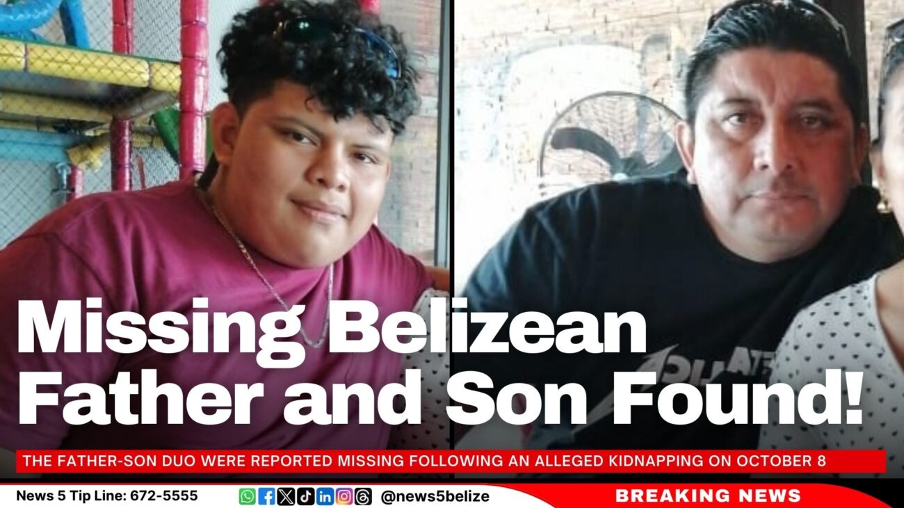 Missing Belizean Father and Son Found!