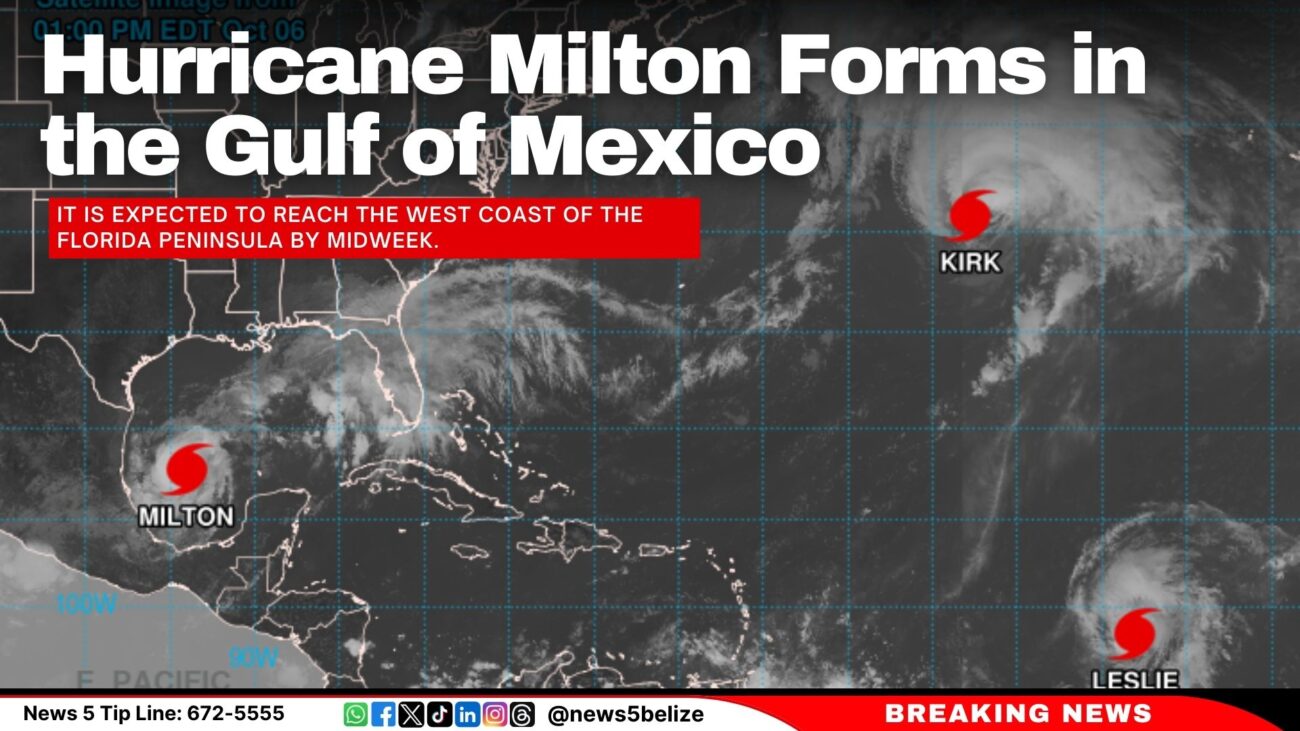 Hurricane Milton Forms in the Gulf of Mexico