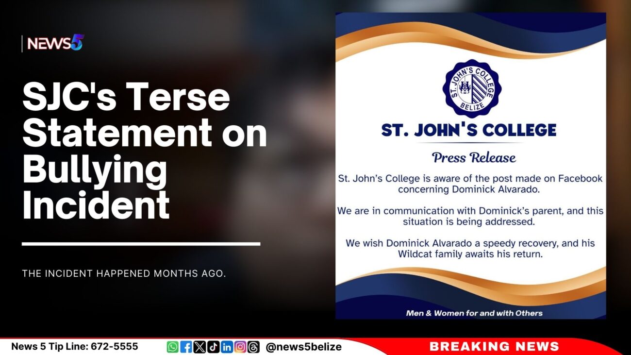 SJC's Terse Statement on Bullying Incident 