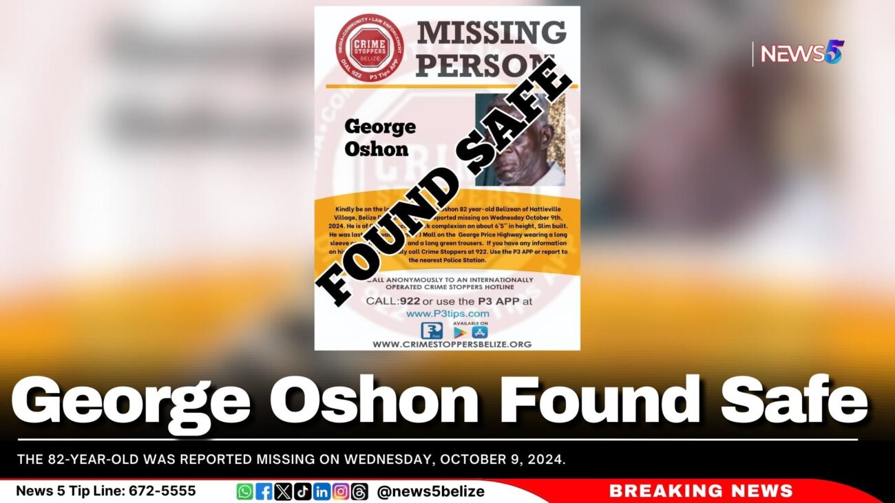 George Oshon Found Safe 