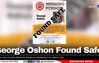 George Oshon Found Safe 