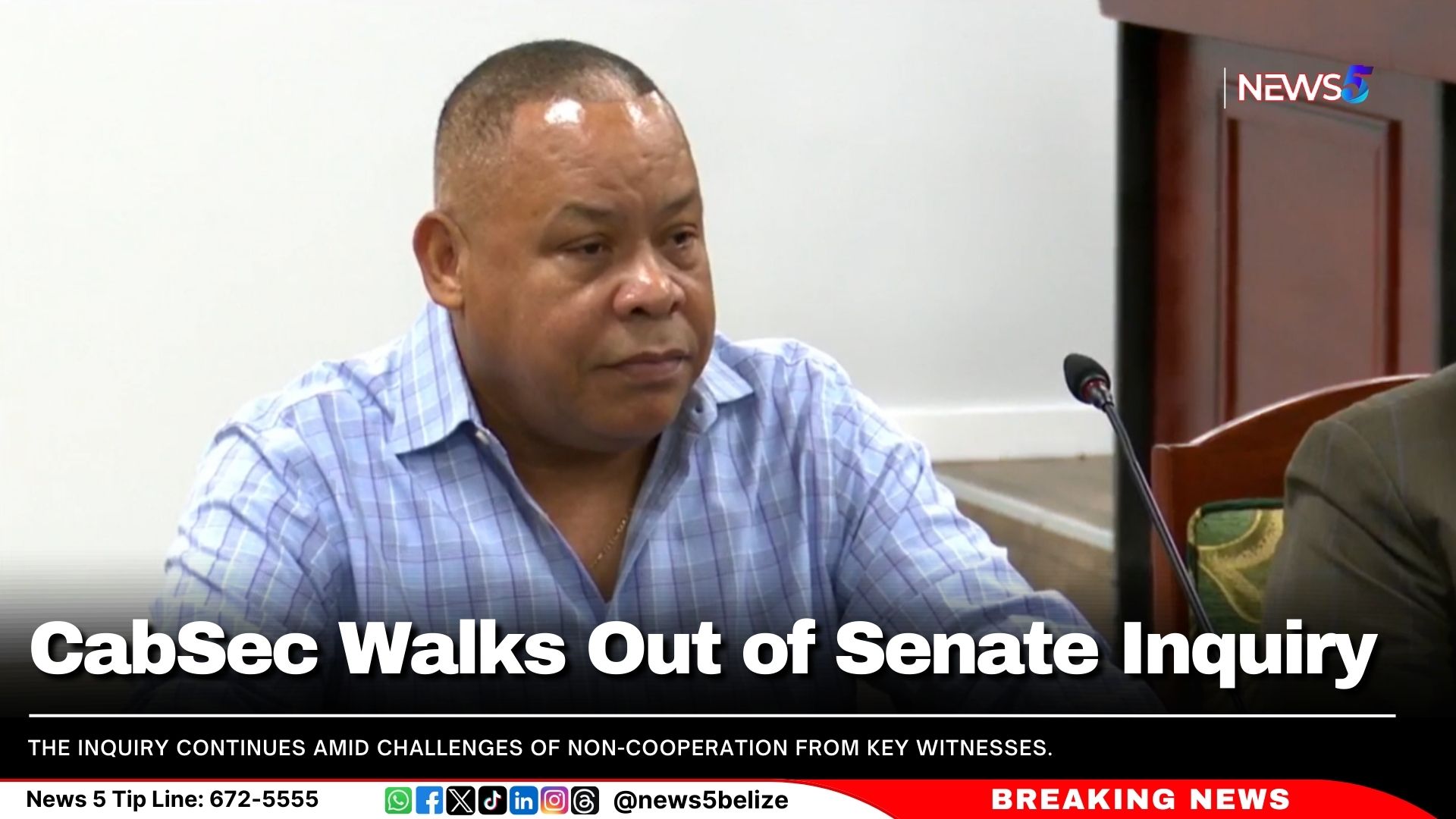 CabSec Walks Out of Senate Inquiry on Portico Agreement