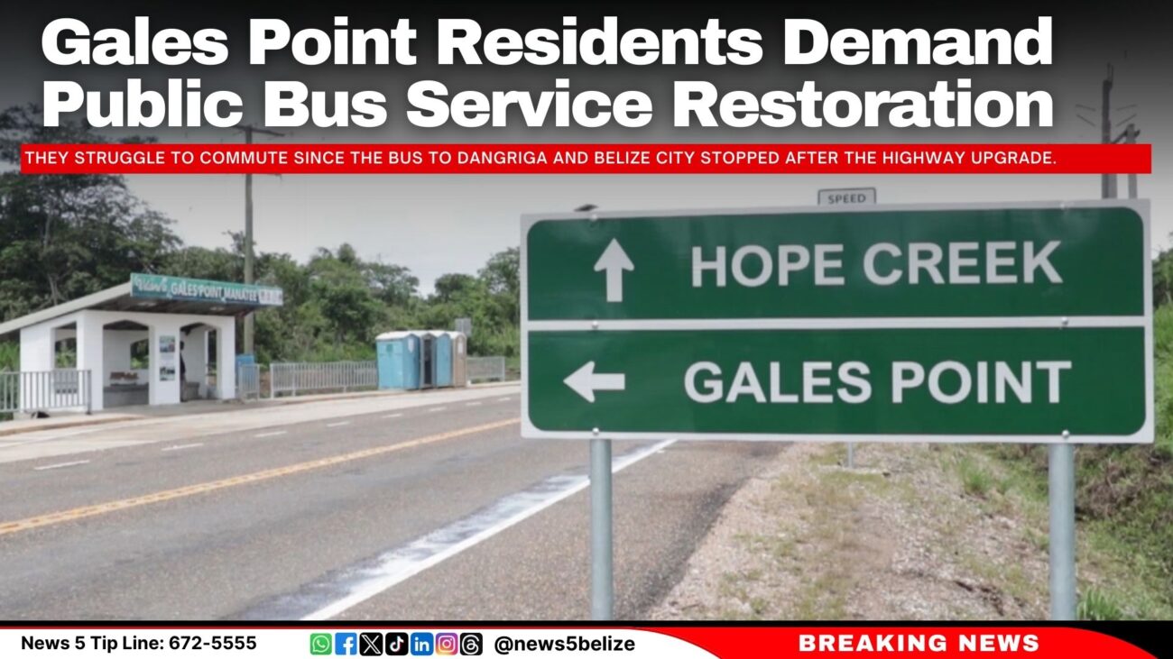 Gales Point Residents Demand Public Bus Service Restoration