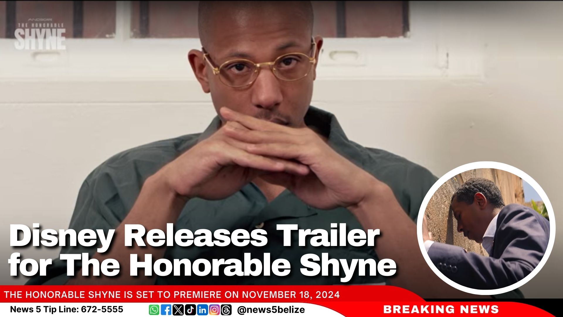 Disney Releases Trailer for The Honorable Shyne