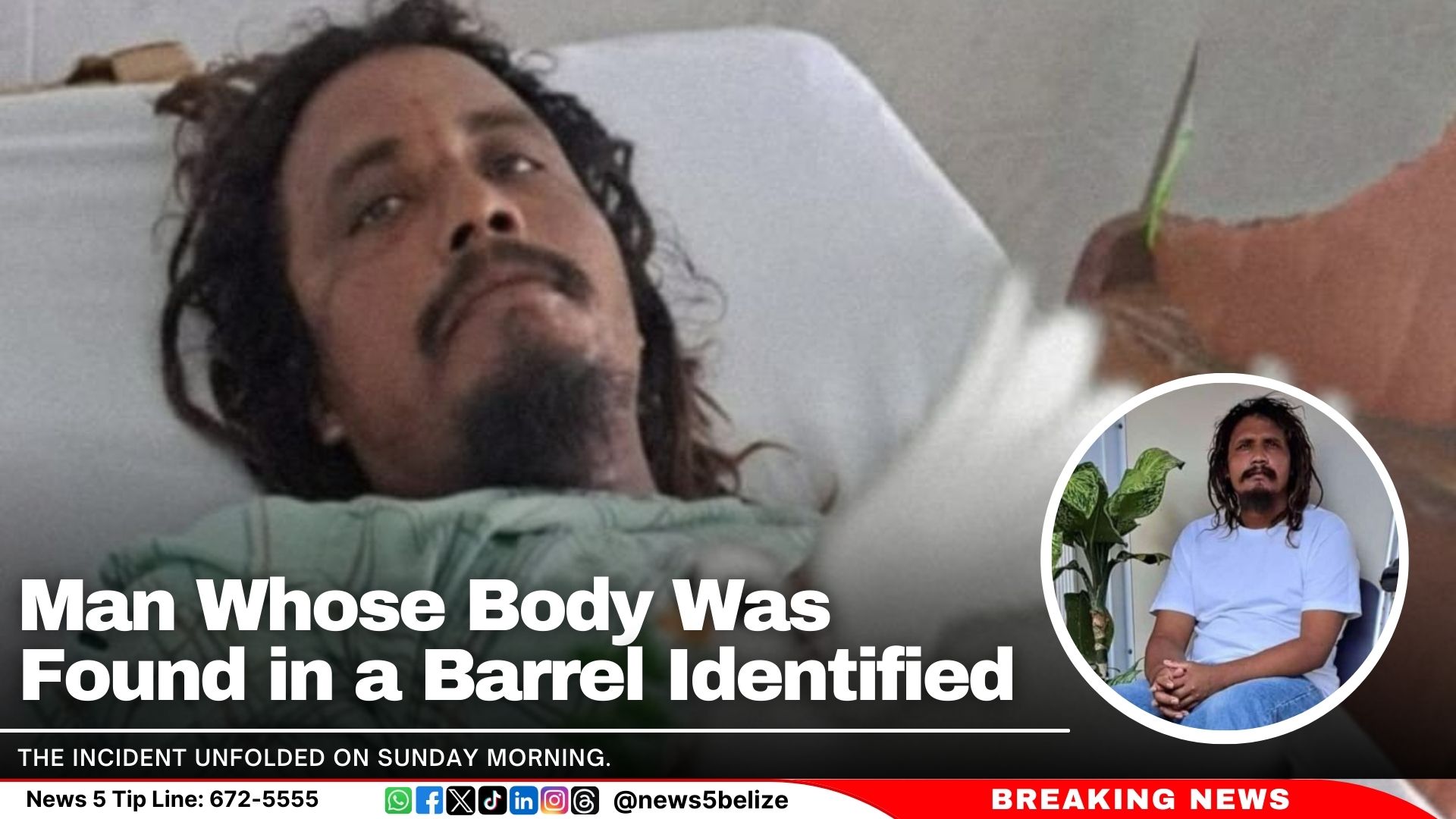 Man Whose Body Was Found in a Barrel Identified 