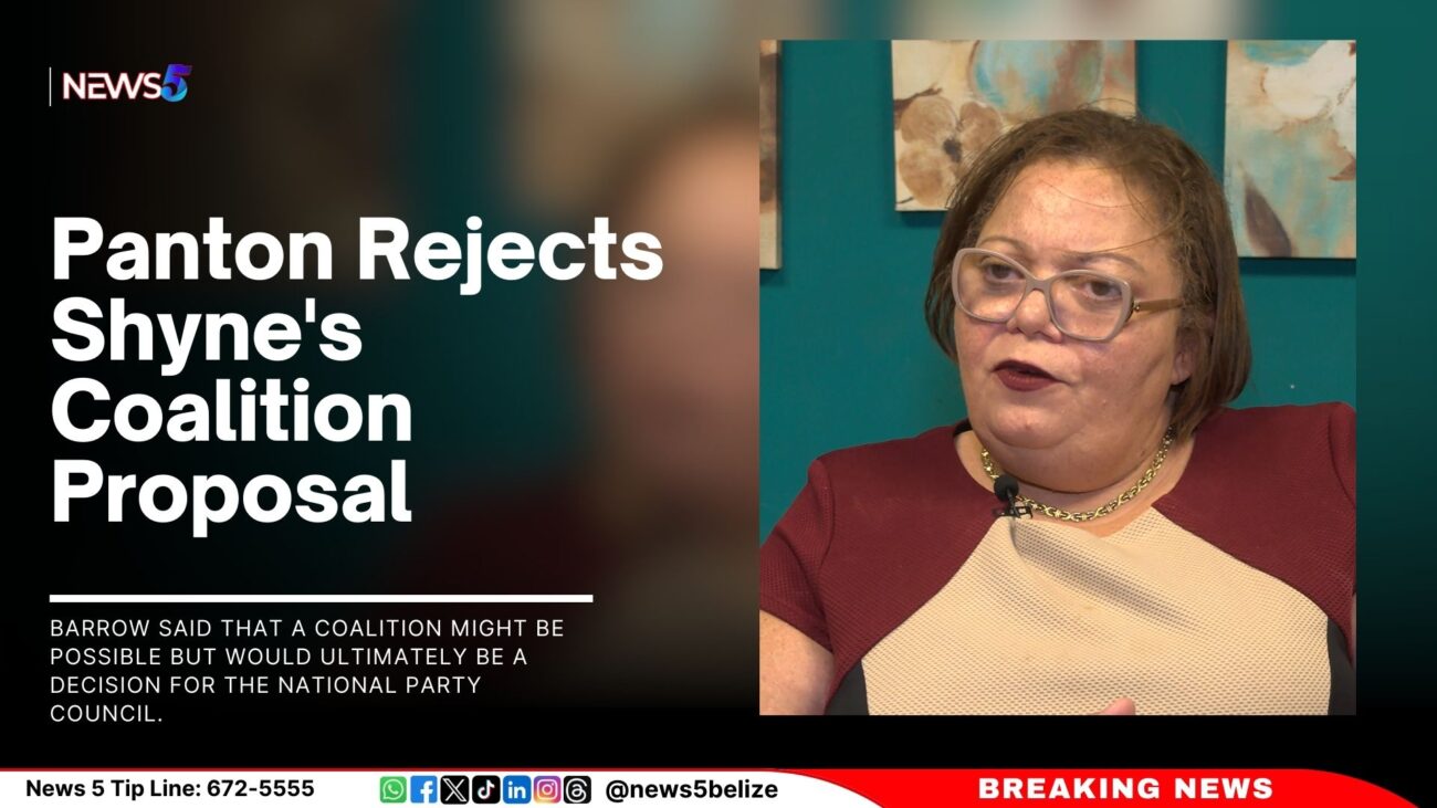 Panton Rejects Shyne's Coalition Proposal 