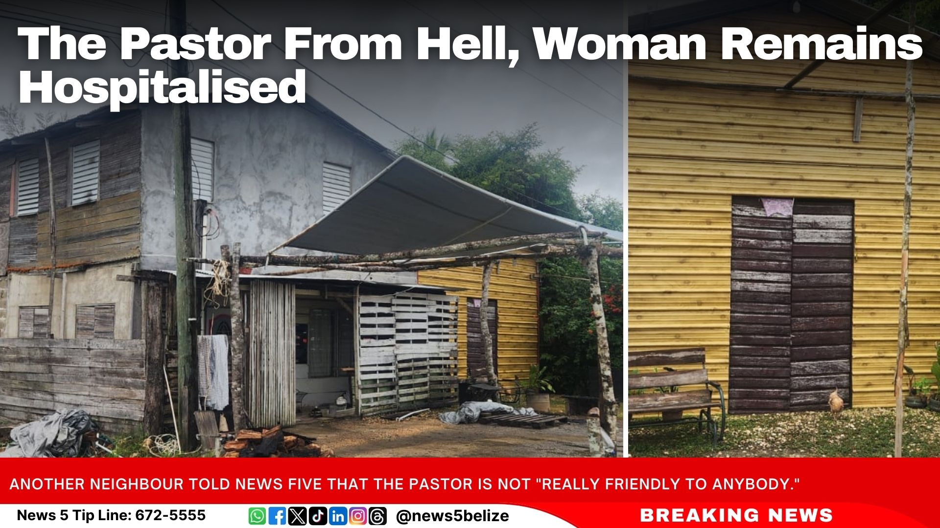 The Pastor From Hell, Woman Remains Hospitalised 