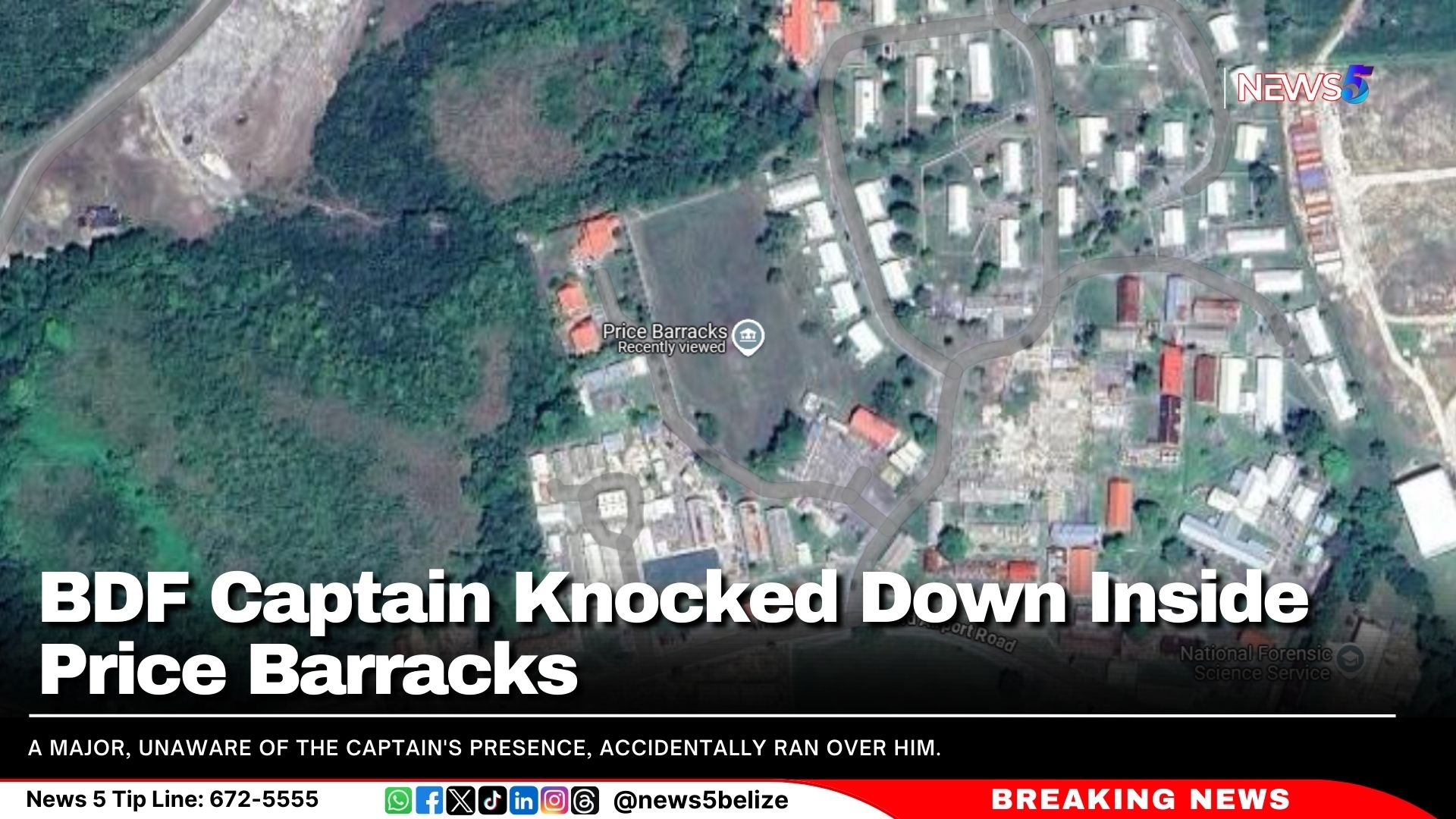 BDF Captain Knocked Down Inside Price Barracks 