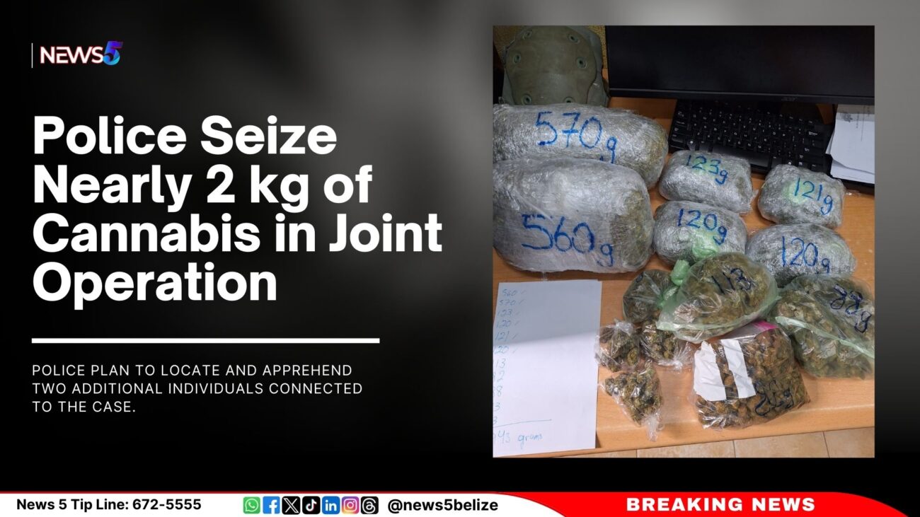 Police Seize Nearly 2kg of Cannabis in Joint Operation