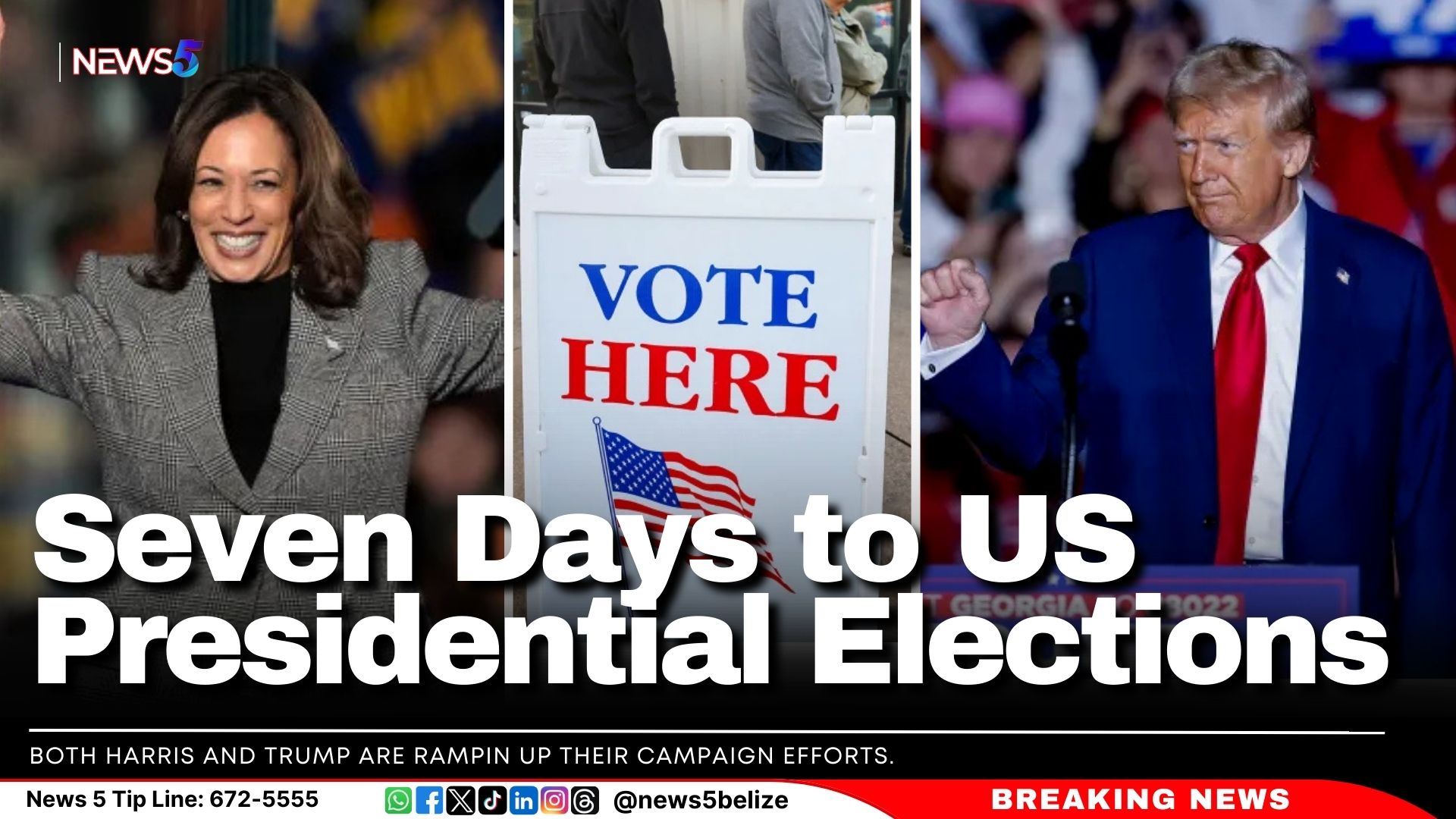 Seven Days to US Presidential Elections