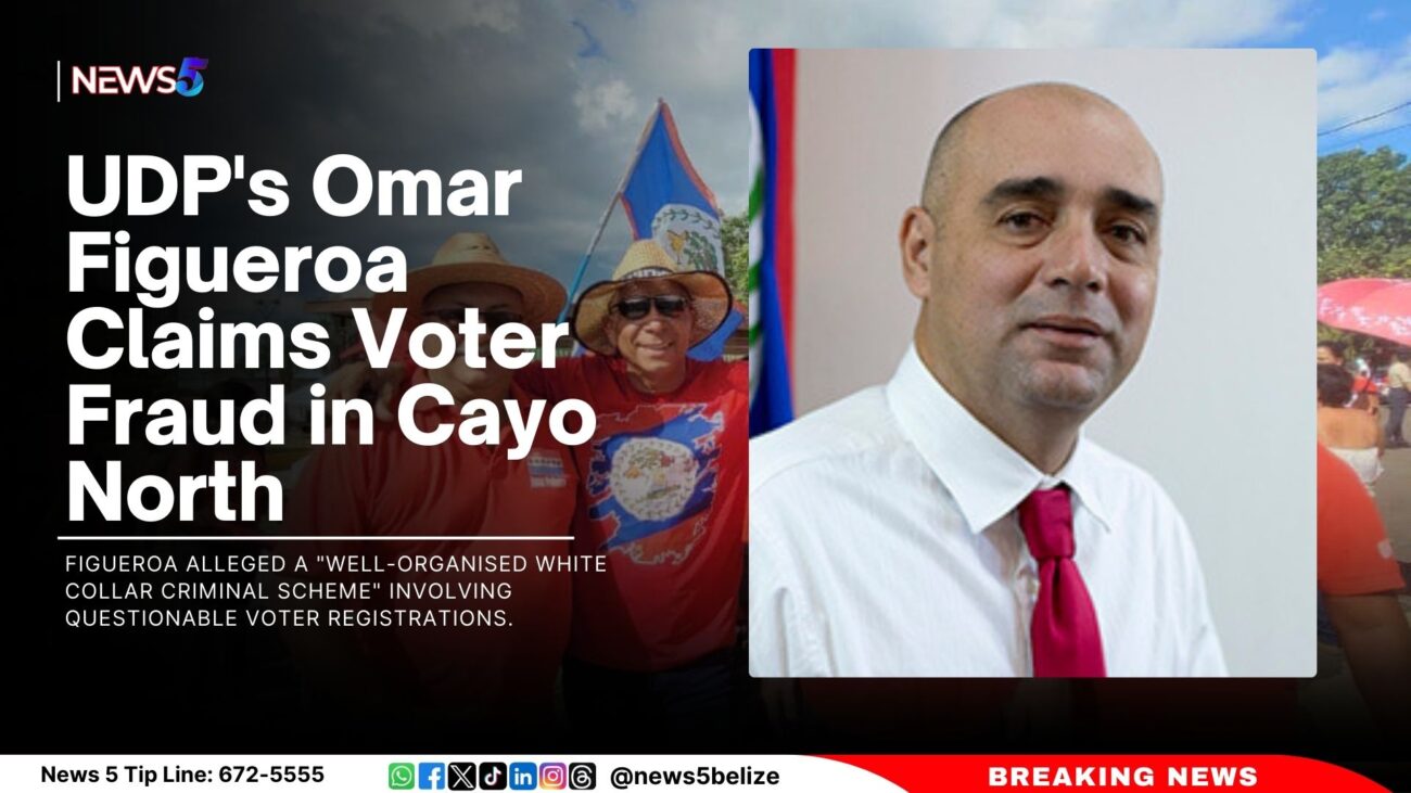 UDP's Omar Figueroa Claims Voter Fraud in Cayo North